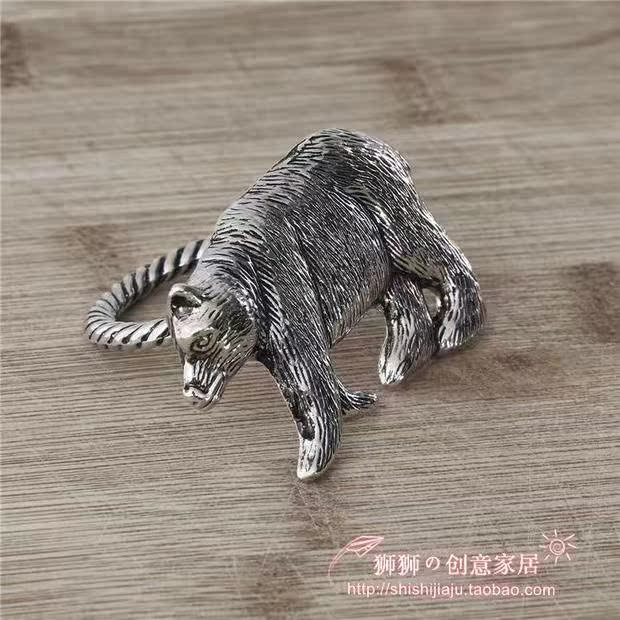 Luxury Bear Metal Daily Napkin Rings Holder