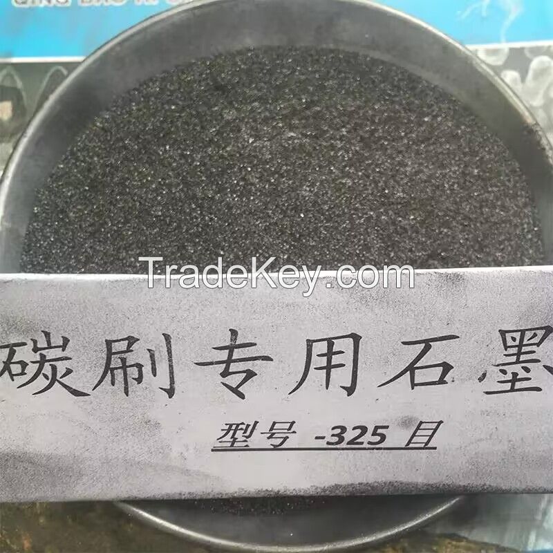 Special graphite power for carbon brush