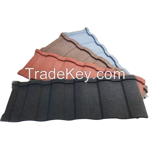 New fashion stone coated metal roofing tiles /roofing tiles for home