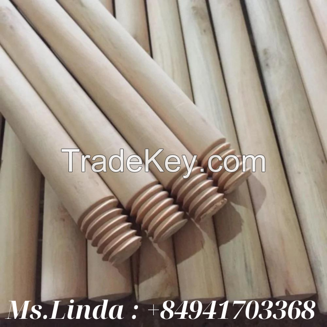 Wooden Broom Handle Sticks Raw and PVC Coated 100% Eucalyptus