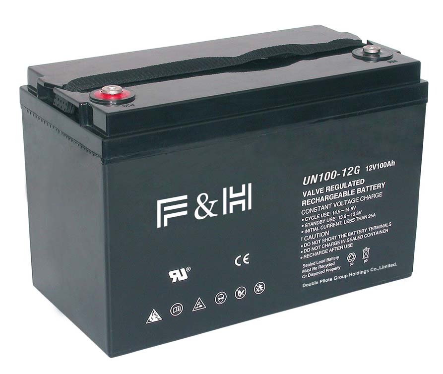 F&H Gel battery 12V100AH