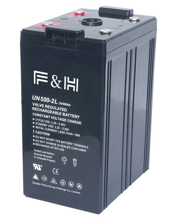 F&H AGM 2V battery 2V500AH