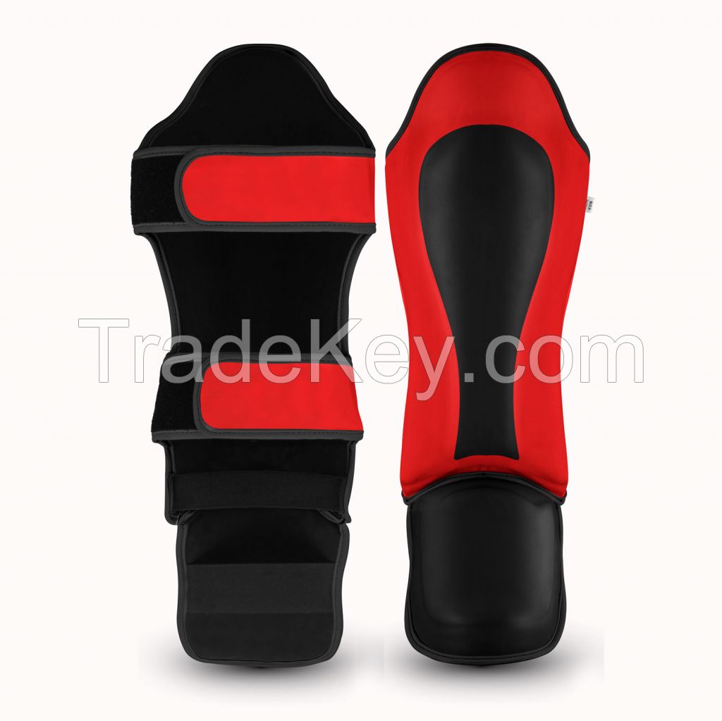 High Quality Wholesale Shin Guard Customized Logo Shin pads Protative Pads for MMA Boxing Gear