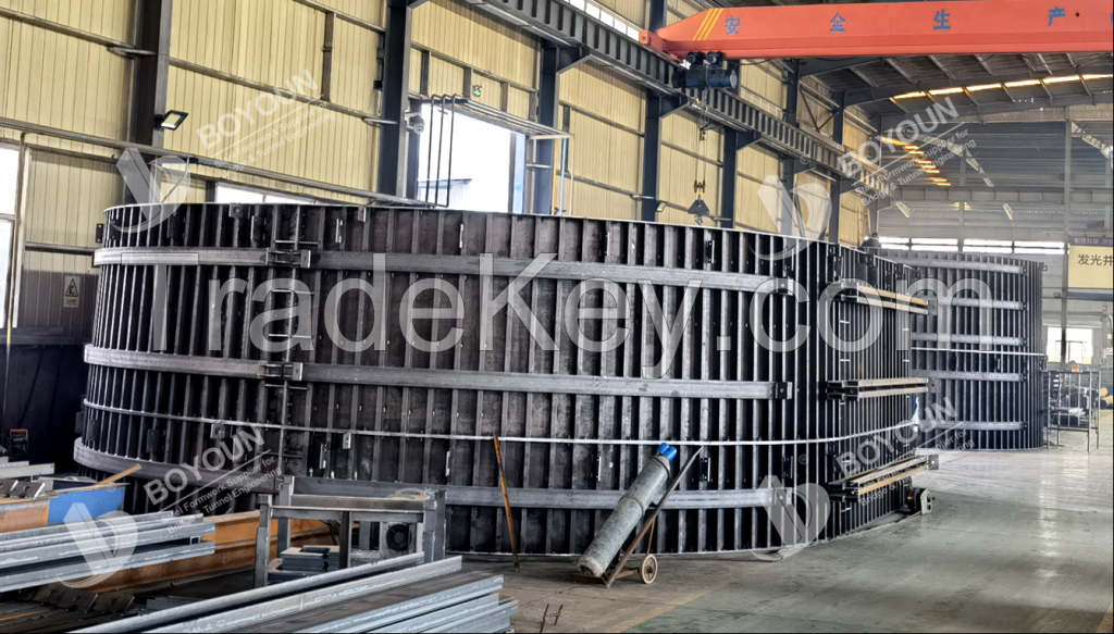 Boyoun factory column steel construction adjustable construction pier formwork