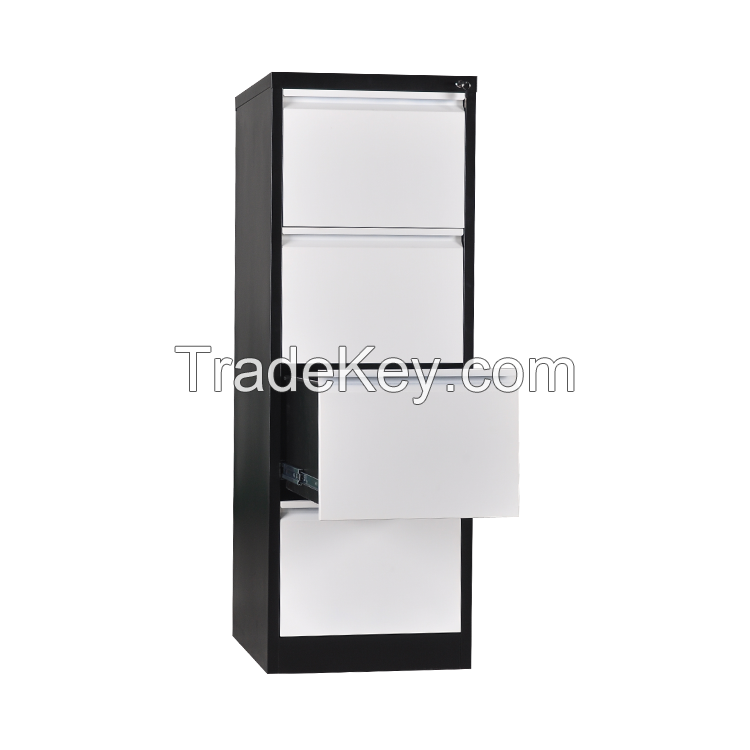 4 Drawer Office Steel Filing Cabinet Metal File Cabinet