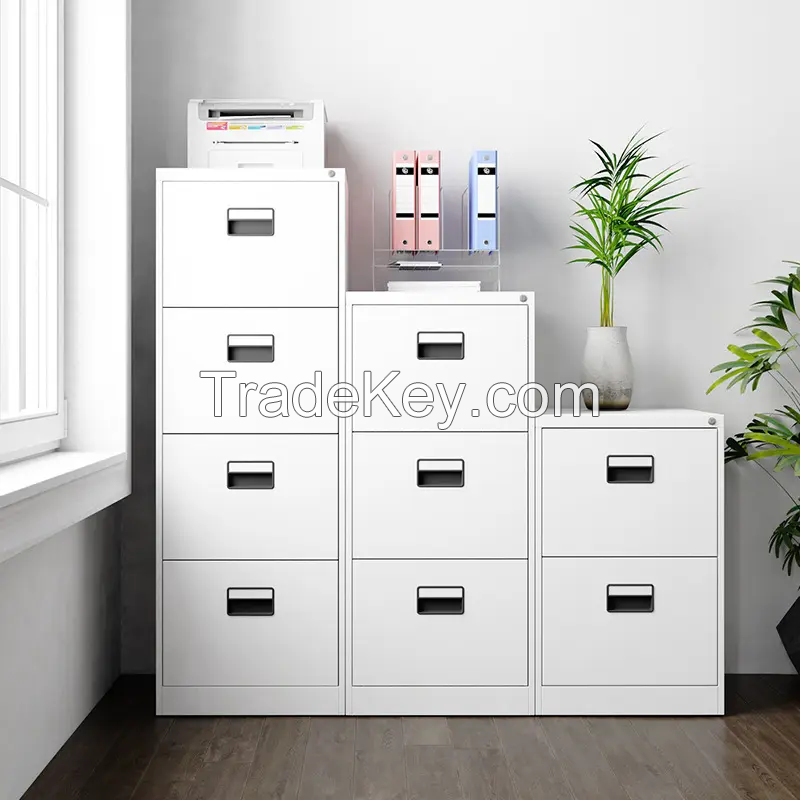 4 Drawer Office Steel Filing Cabinet Metal File Cabinet