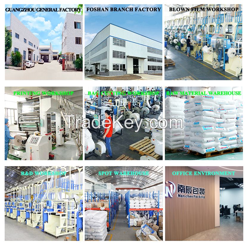 Ziplock Zip Lock Bag Plastic Bags Custom Printing PE CPE LDPE LLDPE HDPE EVA PVC Medical Garment Food Packaging Packing