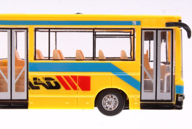 4 channel 1:76 RC Bus  mini RC bus with light, 4CH rc bus, RC toys   rc bus toy