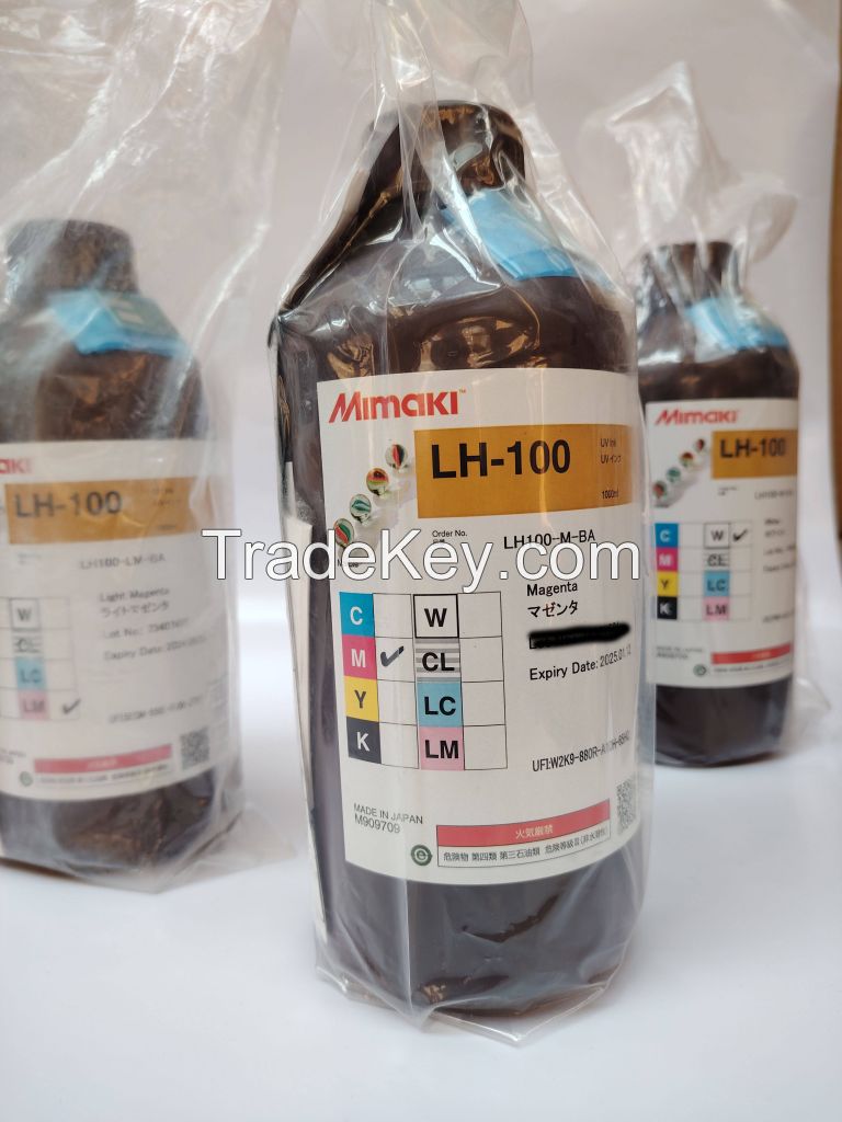 Original Mimaki LH-100/LH100 1000ml UV ink use for JFX500 UJF6042 UJV160 UJF7151plus