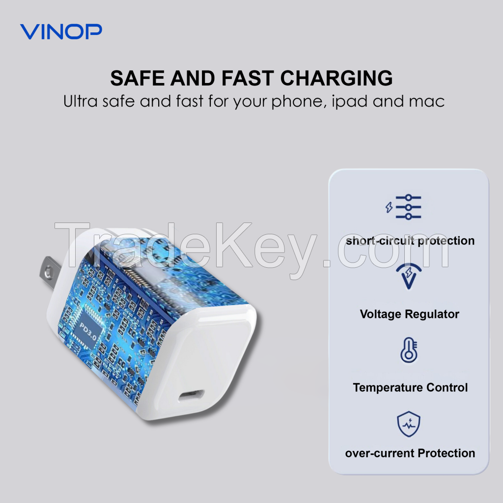 VINOP PD30W USB-C GaN Mini Fast Charger