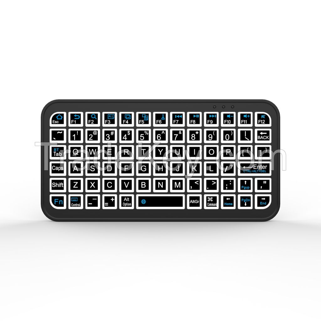 M7 Mini Bluetooth Keyboard Colorful Backlignt Suitable for Multiple Operating Systems 2024 Latest model