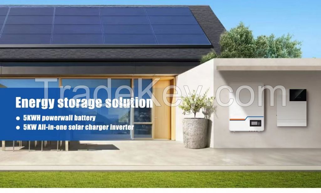 Low-Volt 51.2V 5.1KWH powerwall residential energy storage system