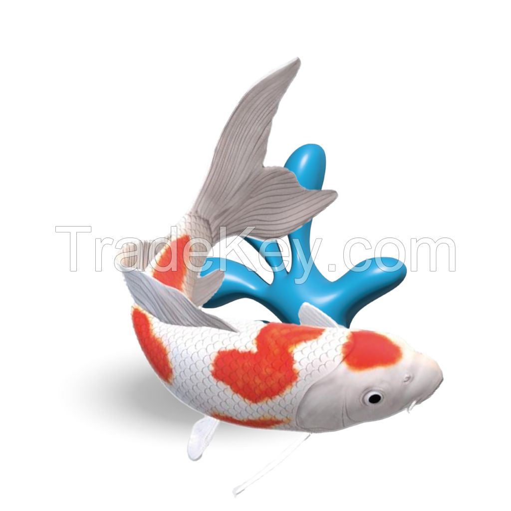 Decorative inflatable Tropical fish parade / inflatable hanging fish model for sale