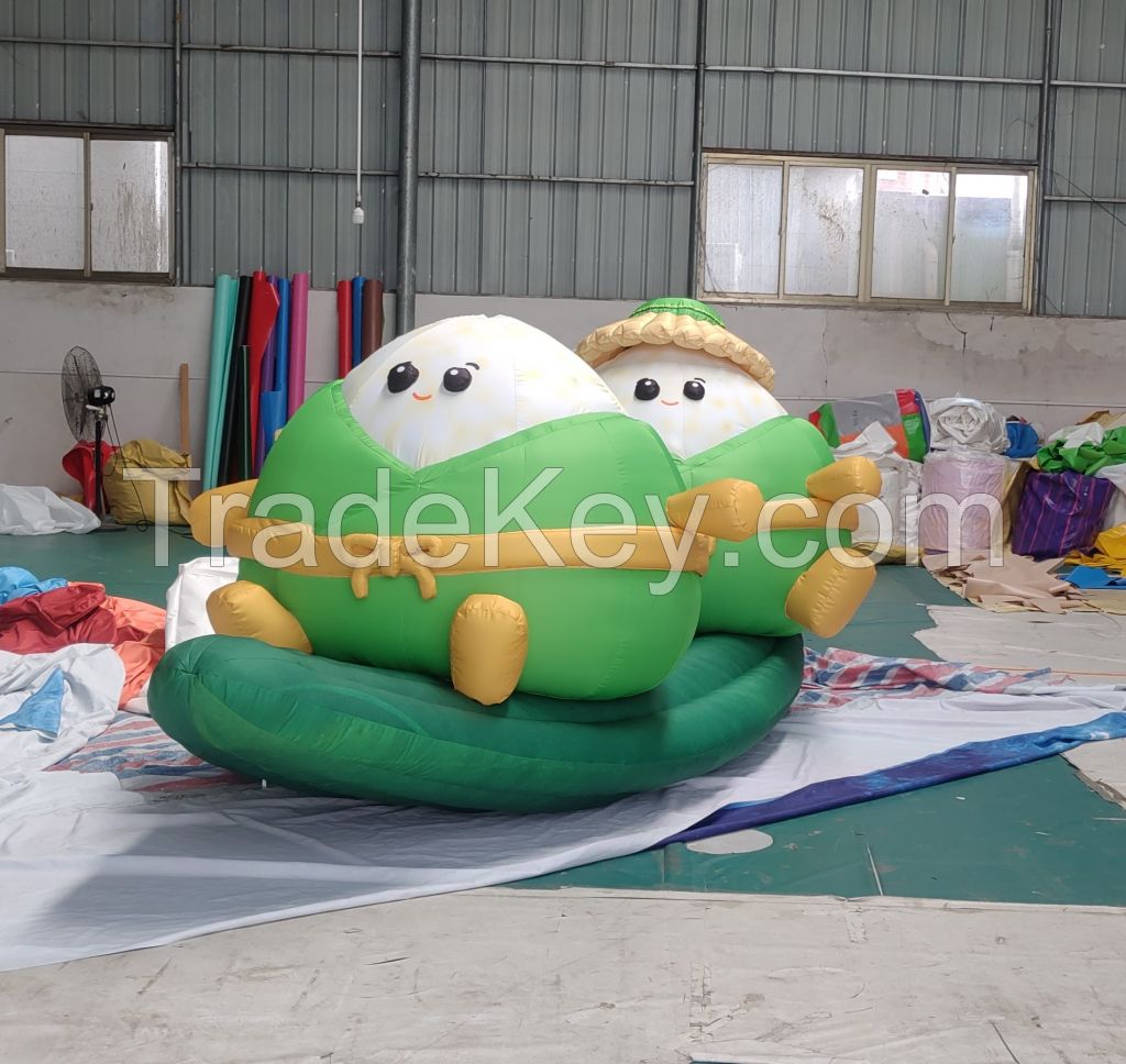 Inflatable Dragon Boat Festival Outdoor Advertising Cartoon