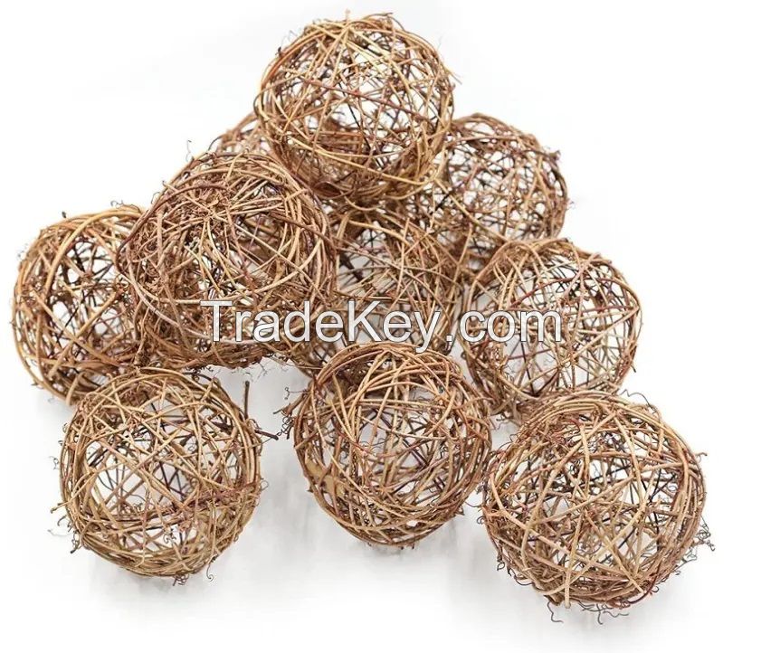 Christmas decoration wicker ball