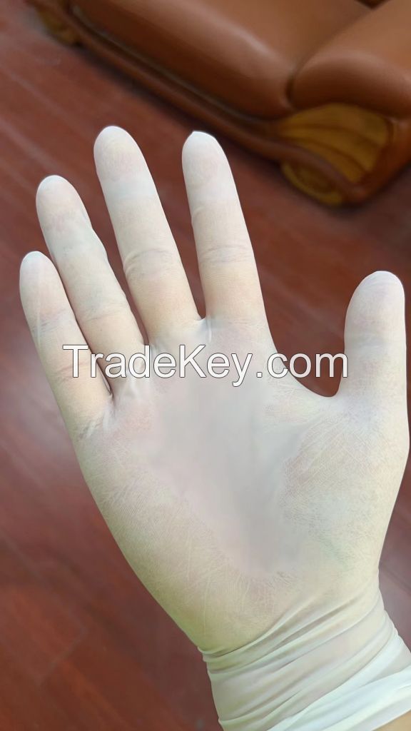 blue medical nitrile gloves from China