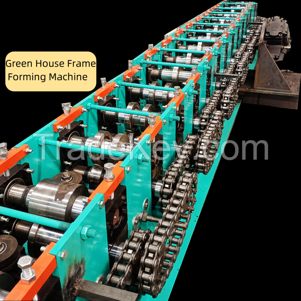 greenhouse steel frame making machine