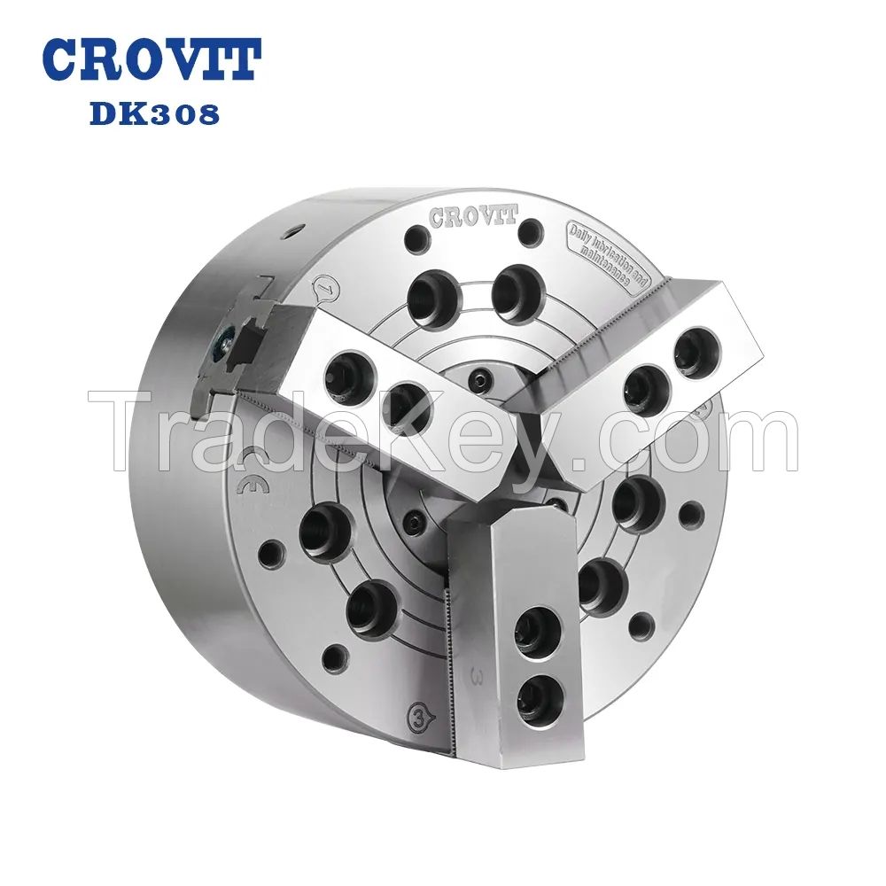 CROVIT 3 Jaw 8 Inch Open Center Power Chuck