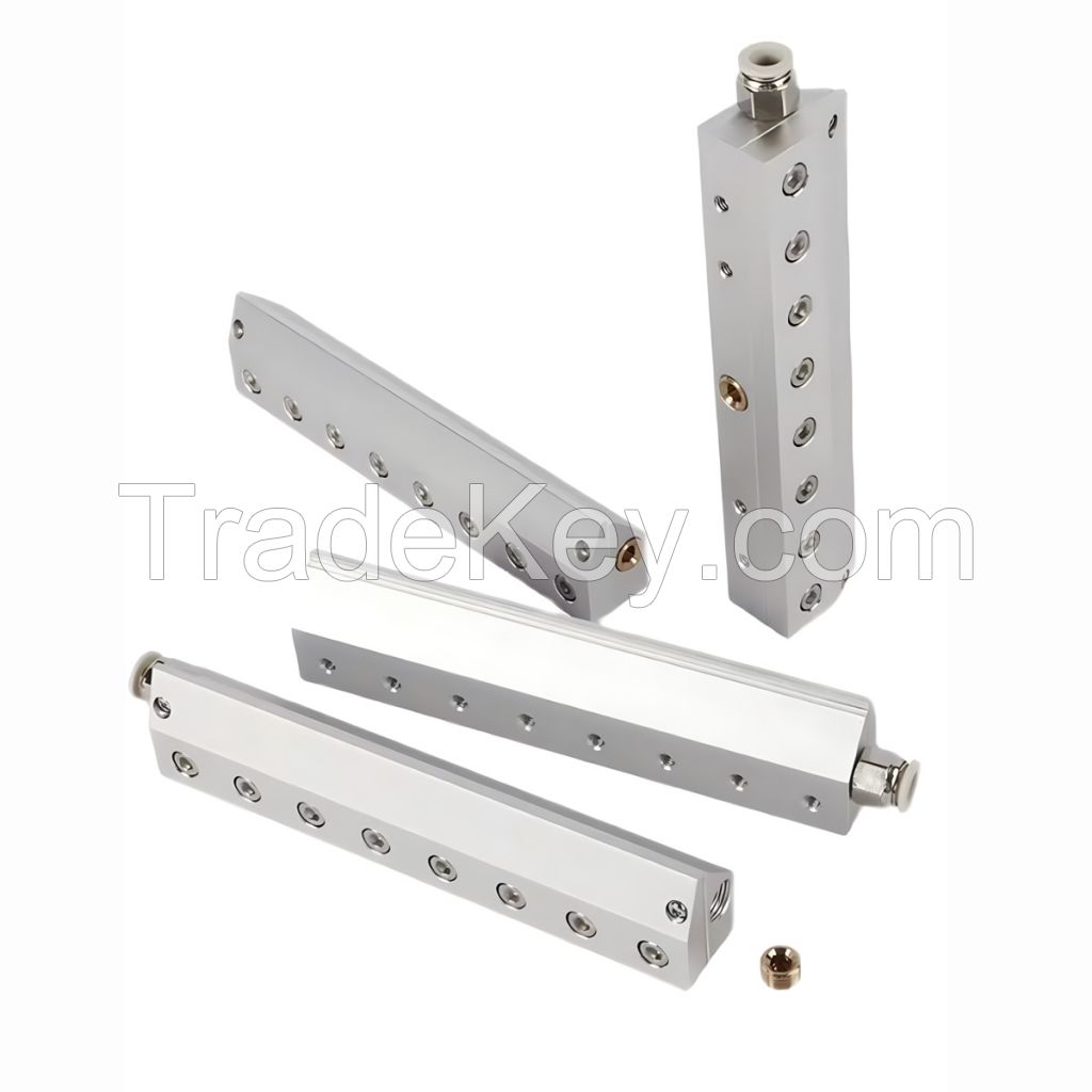 Air Knife 50-1500mm Aluminum Alloy Strip super Air Knives for drying cooling cleaning and custom Nozzle Industrial
