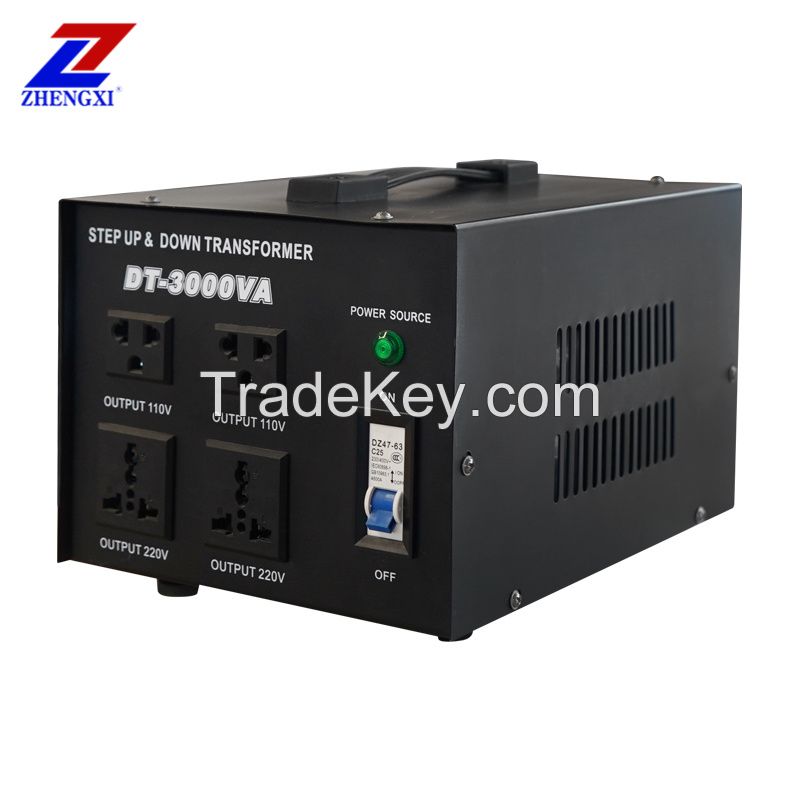 DT 110v To 220v Step Up And Down Transformer 3000w