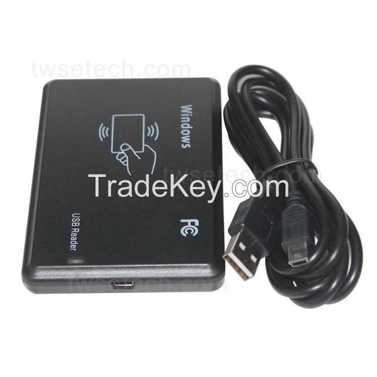 125khz USB ID Card Reader Proximity Rfid Reader (13.56Mkz Optional)