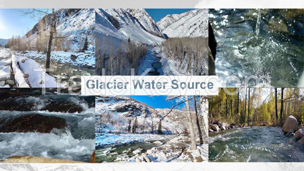 Altay Glacier Natural Deuterium-depleted Premium Packaged Bottled Water 