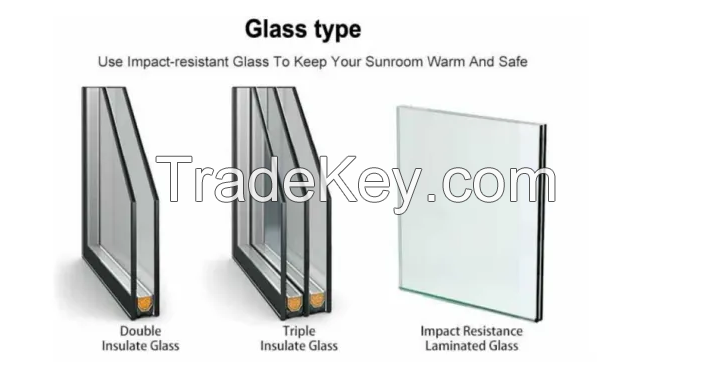 Aluminum Alloy Folding Window Ventilation And Heat Insulation Is Suitable For Study, Kitchen, Office And Other Places