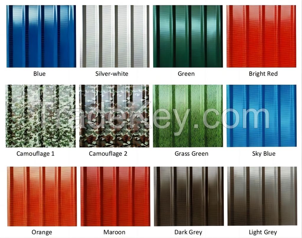 Aluminum Magnesium Insulation Roofing Tiles