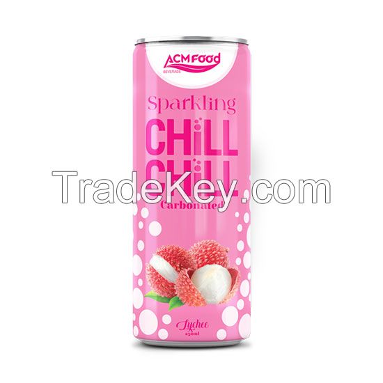 250ml ACM Lychee Sparkling Chill Chill Juice