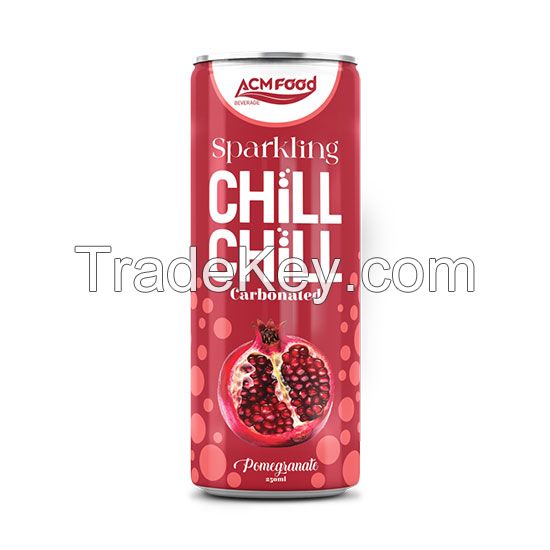 250ml ACM Pomegranate Sparkling Chill Chill Juice