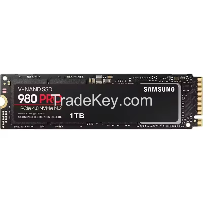 Samsung 980 PRO 1TB SSD MZ-V8P1T0BW PCIe 4.0 NVMe M.2 Drive, 7000 MB/s Read Speeds for Laptop Disks, 1TB, 2TB, 4TB