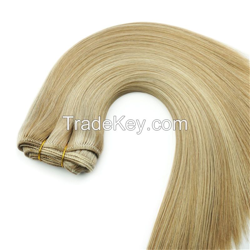 Weft hair extension