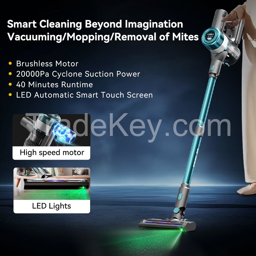 E.LUO Cordless Vaccum Aspirateur Aspirador Aspirapolvere Handheld Portable Wireless Stick Vacuum Cleaner