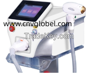 Portable 808 Diode Laser Hair Removal Machine, 3 wavelengths: 755nm/ 808nm/ 1064nm)