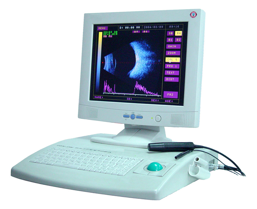 Ultrasonic A/B Scanner for ophthalmology