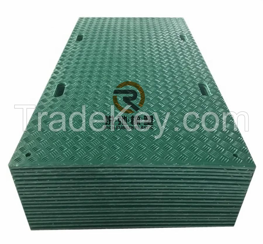 HDPE Plastic Ground Protection Mats and Heavy Duty Mud Ground Mat HDPE Ground Protection Track Mat