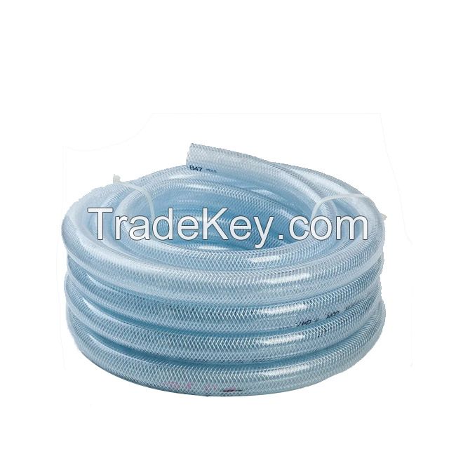 clear braided water hose