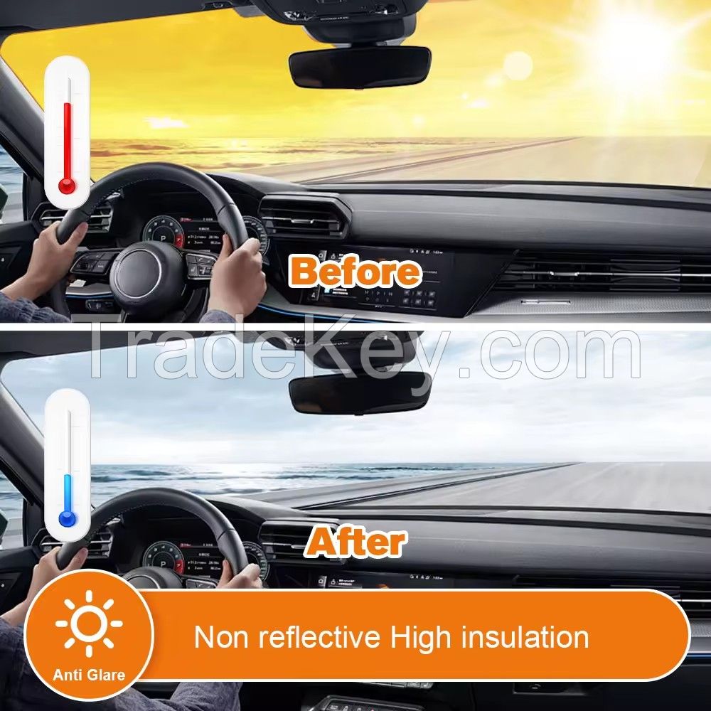 uvr99% IRR99% insulation solax nano ceramic anti uv insulation film night vision tinted car window film 2 ply