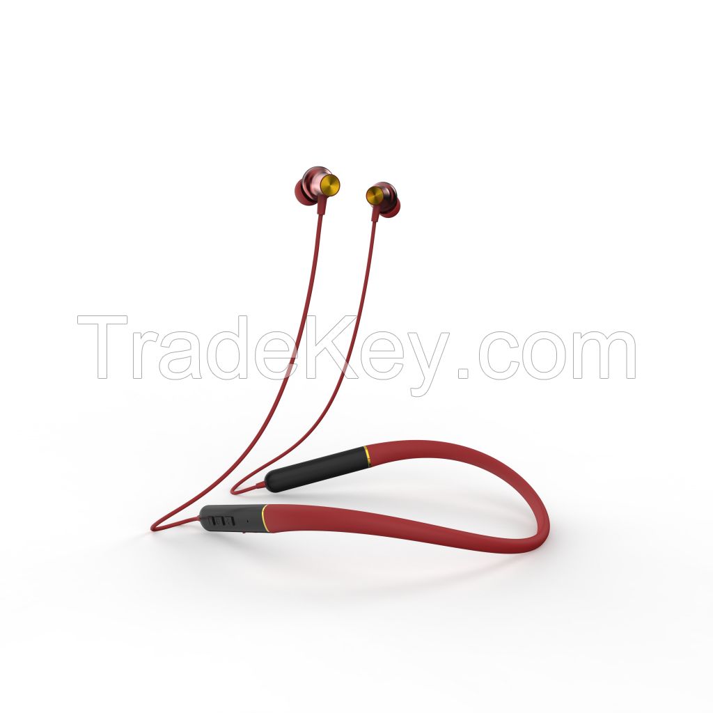 wireless bluetooth neckband ANC headset,