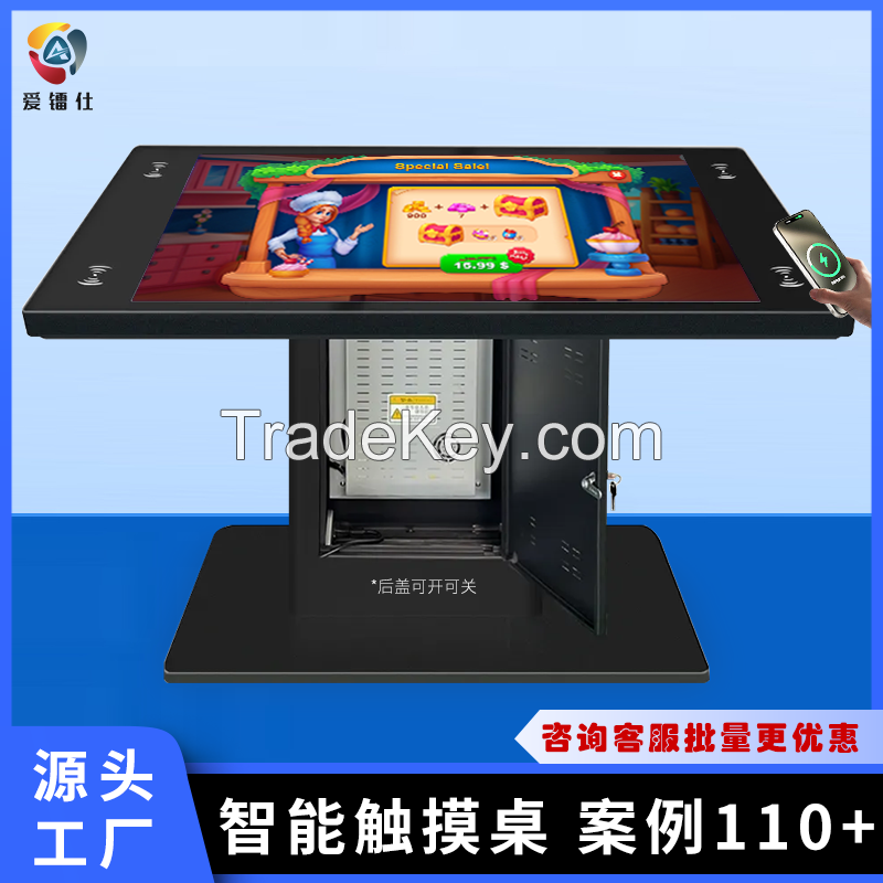  panels big size interactive pcap touch screen Android Windows OS touch table kiosks