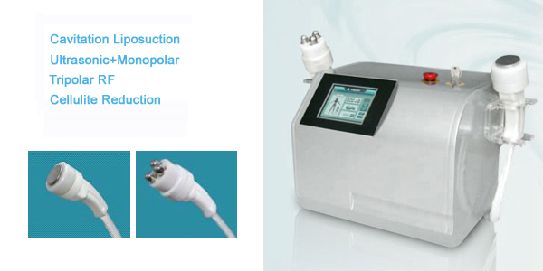 Portable Cavitation Tripolar RF Slimming Machine