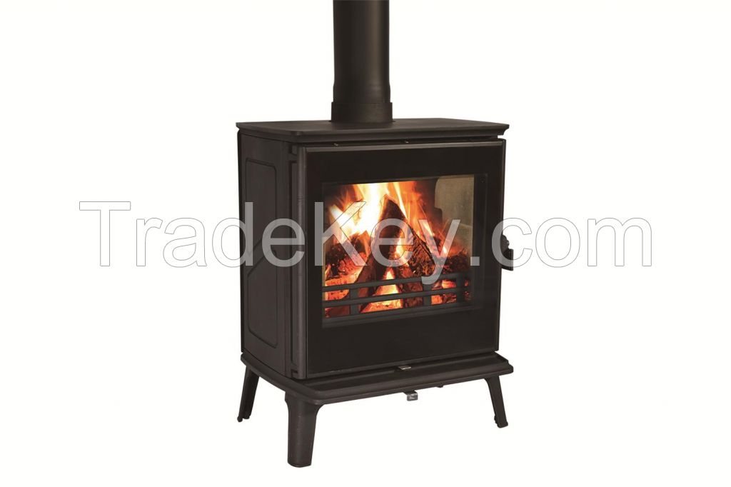 Indoor heating wood burning warming stove cast iron wood burner stove freestanding fireplace