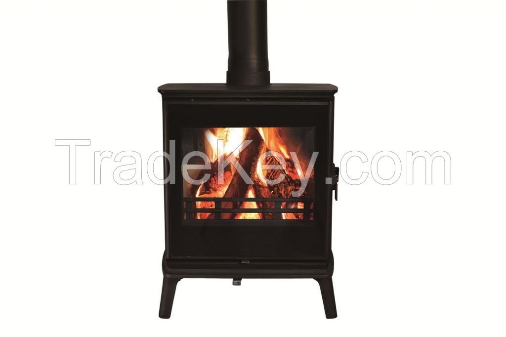 Indoor heating wood burning warming stove cast iron wood burner stove freestanding fireplace