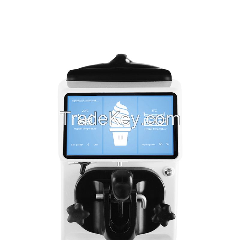 small mini soft ice cream machine single flavor ice cream maker commercial yogurt machine