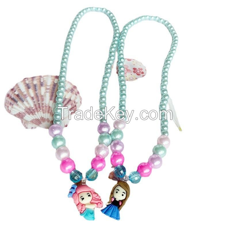 Kids Gifts Plastic Bead Bracelet Colourful Beaded Bracelet Girls Toys Plastic Toys