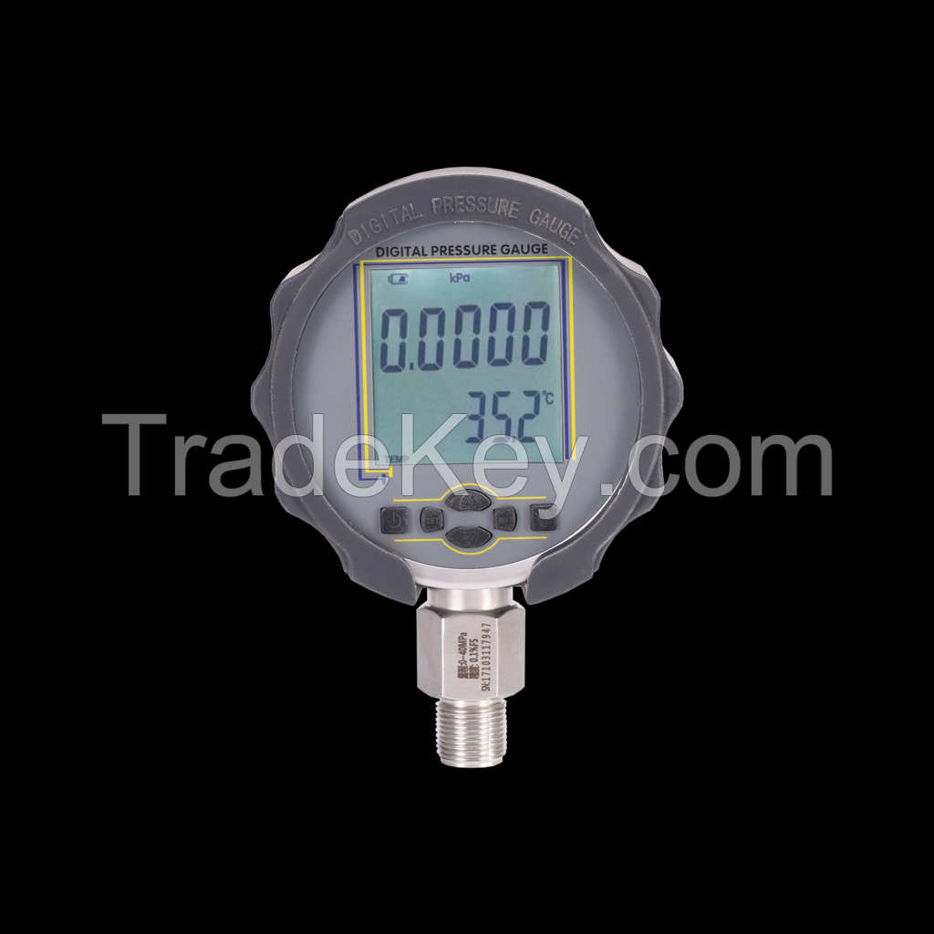 MD-S210 high accuracy lab calibration class gas air water oil digital pressure gauge with CE certification 0.05%FS