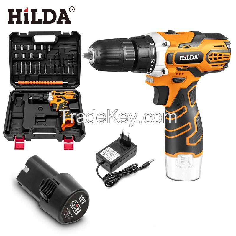 12V power drills Sets Multi Function Charging Electric Hand Drill Home Electric Screw Driver atornillador inalambrico