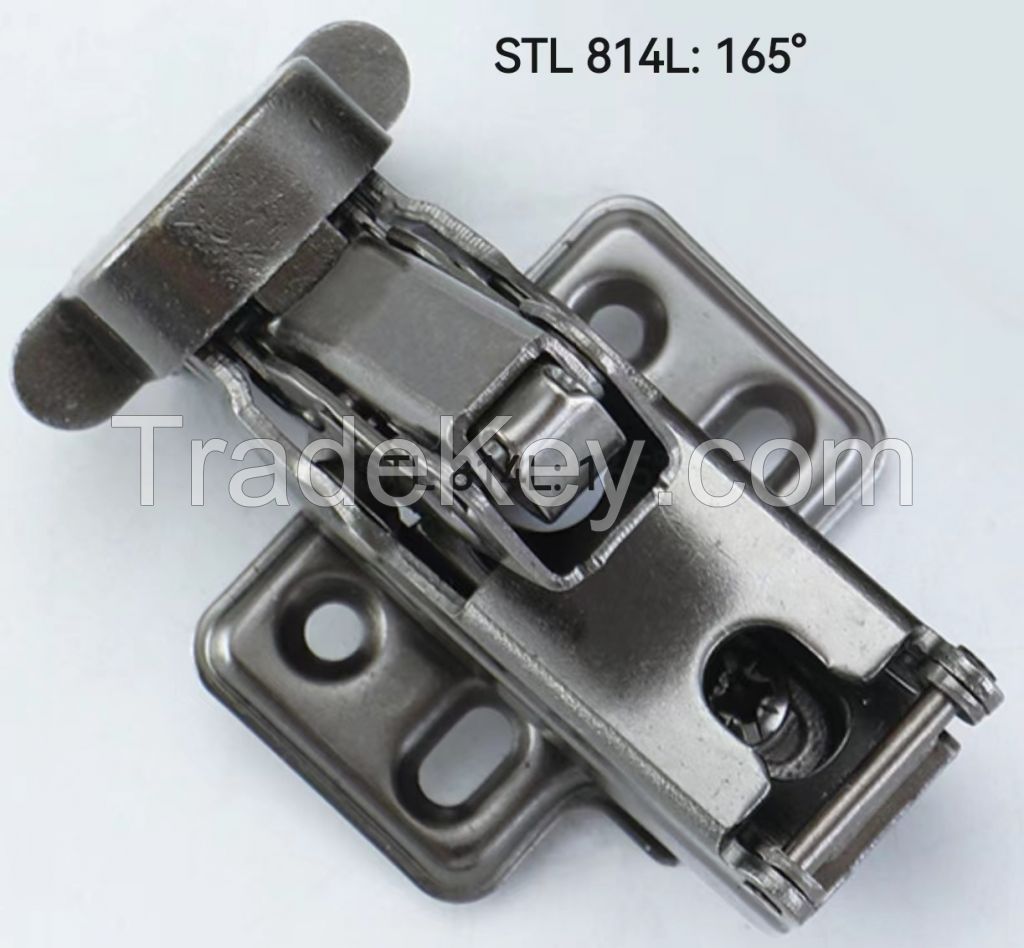 814L-165 degree aluminum frame hinge/soft closing hinges