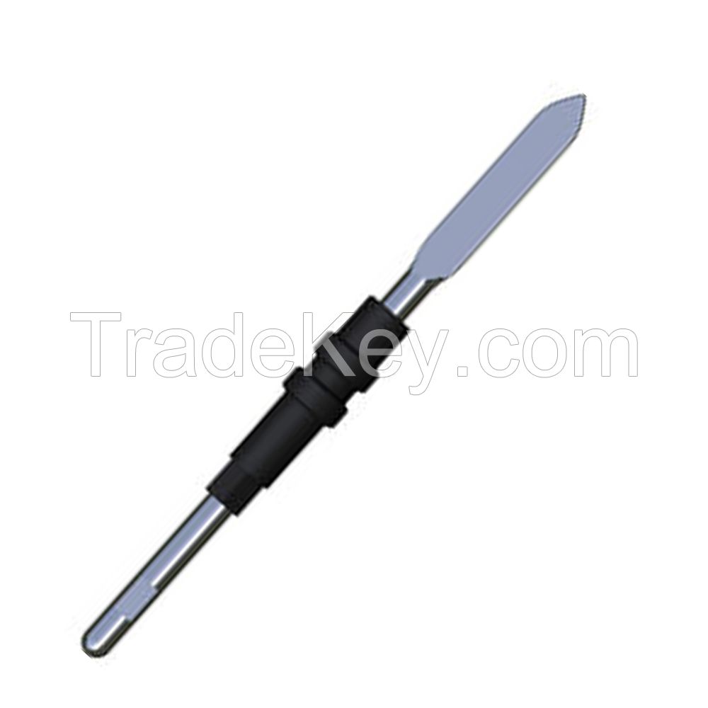 Most Selling Product Best Quality Isolated Monopolar Diathermy Standard Short Electrodes Shaft 4mm straight knife Electrode