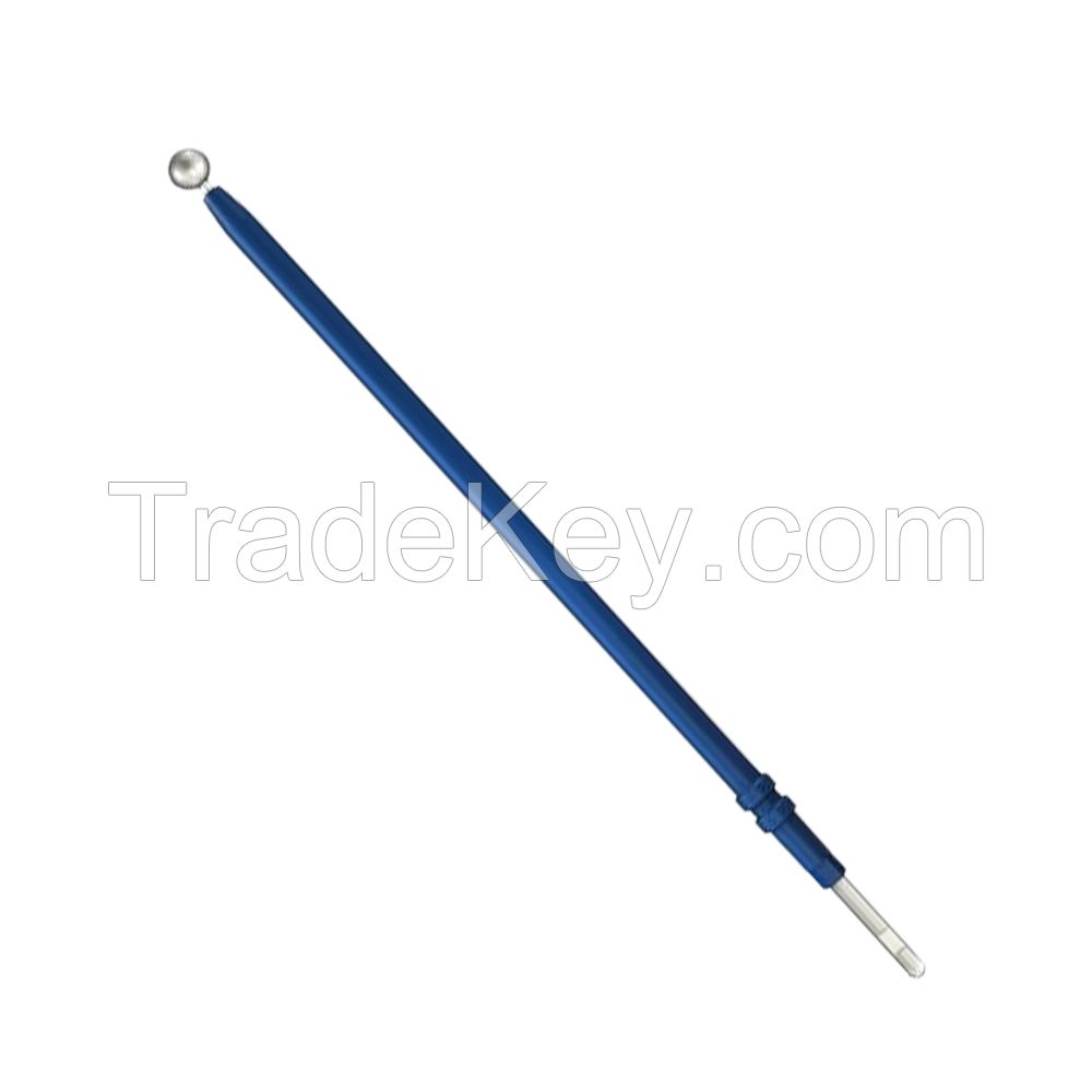 Reusable Isolated Monopolar Diathermy Standard Short Electrodes Shaft 4mm straight knife Electrode